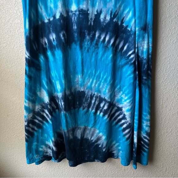 Dharma Trading Co. Blue Tie-Dye Dress - Picture 6 of 8